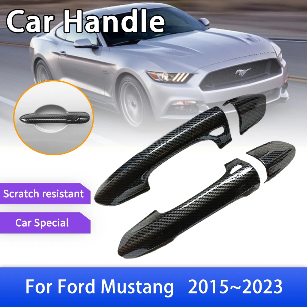 ZHQDRCY Türgriff Abdeckung Für Tesla Model 3/Y 2017-2023 - ABS Schutz