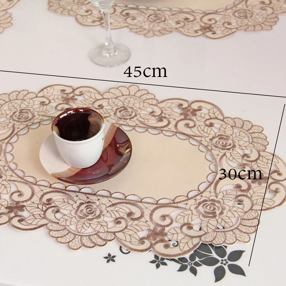 

High quality Practical Tablecloth Oval Rectangle Square Table Cloth Wedding Party Embroidered Floral Tablecloth