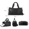 Likros Gym Duffle Bag for Men 30L Waterproof Sports Bag Travel Duffel with Shoe Compartment Large Weekender Overnight Duffel Bag 3