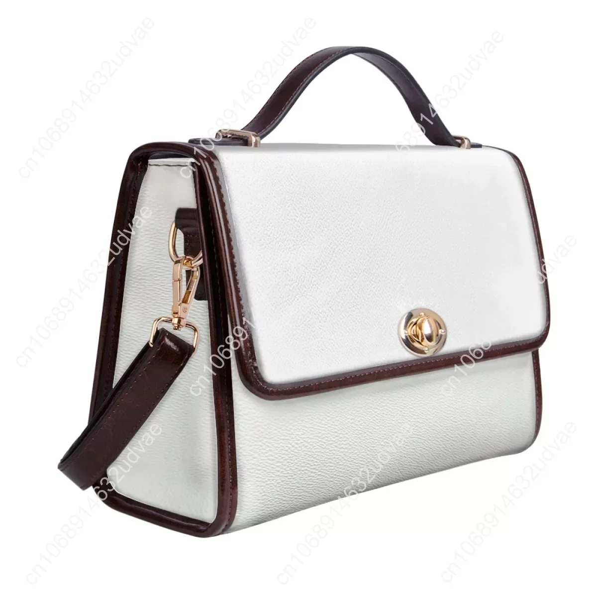 Personalized PU Leather Saddle Bags for Women Ladies Tote Custom DIY Printing Elegant Women's Handbag Brand Design Crossbody Bag