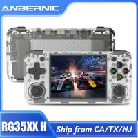ANBERNIC RG35XX H Handheld Game Console 3.5''IPS Screen HDMI Output Linux System RG35XXH Retro Video Simulator Console Kids Gift