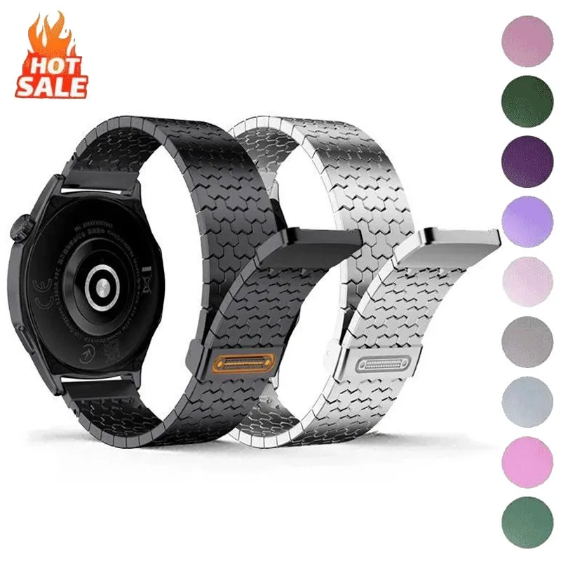 Stainless Steel Magnetic Business Wristband Bracelet, 22mm