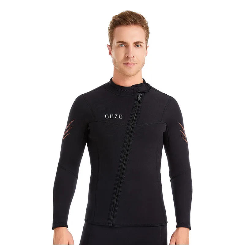 Pantaloni Muta Uomo 3mm Neoprene - Caldi, Elastici, Per Snorkeling, Surf, Kayak. Ginocchio Rinforzato, Asciugatura Rapida