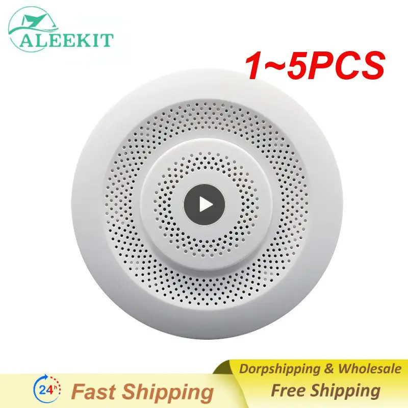 

1~5PCS Tuya WIFI Smart Air Box Air Quality Monitor Formaldehyde CO2 VOC Gas Detector Sensor Alarm Temperature Humidity Sensor
