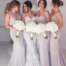 Bridesmaid Dresses Wedding Party For Women 2022 Elegant Black Satin A Line Long Night Woman's Evening Formal Gowns