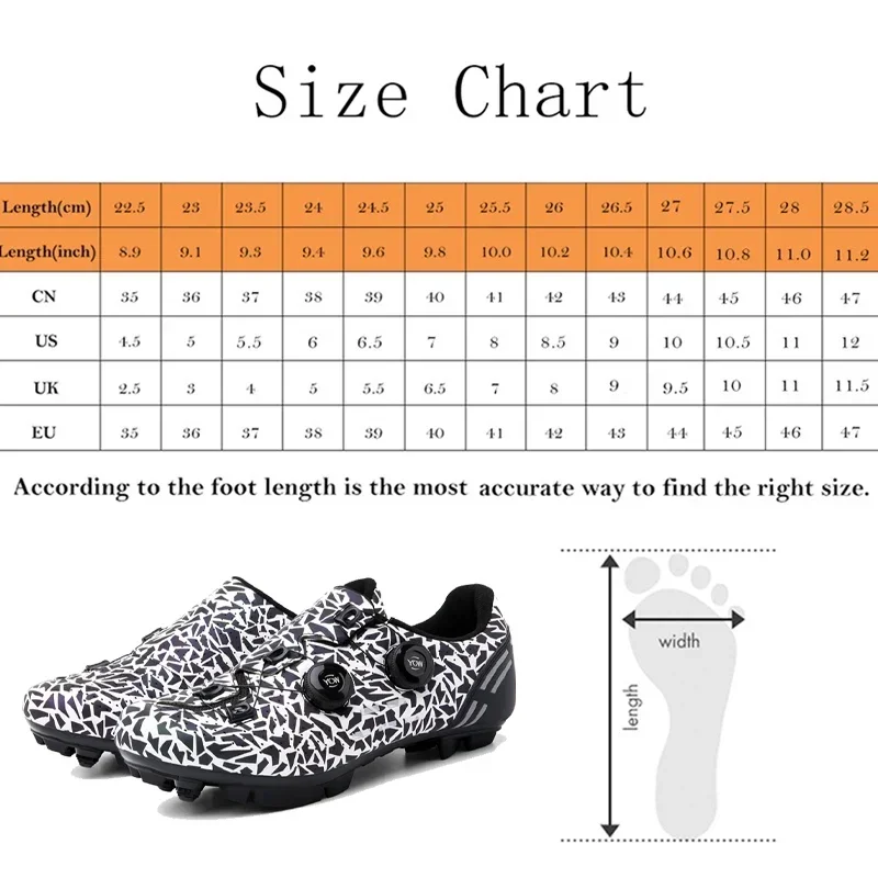 Trail Mountain Bicycle Footwear Spd Pedal Cycling Shoes Men MTB Cycling Sneaker Road Sport Bike Boots Flat Racing Speed Sneaker cycling shoes