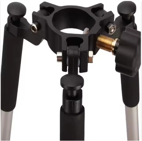 Surveyor's Triangle Surveying Instrument Prism Pole Tripod 1 Set Aluminum,Reddis