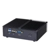 Qotom Fanless Mini PC Intel Core i3 5005U i5 4200U Industrial PC 2 LAN 4 RS232 Desktop Mini Computer 3