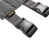 Tactical Universal Drop Leg Holster Thigh Platform Molle Gun Holster for Hunting Paintball Panel with Adjustable Straps 3