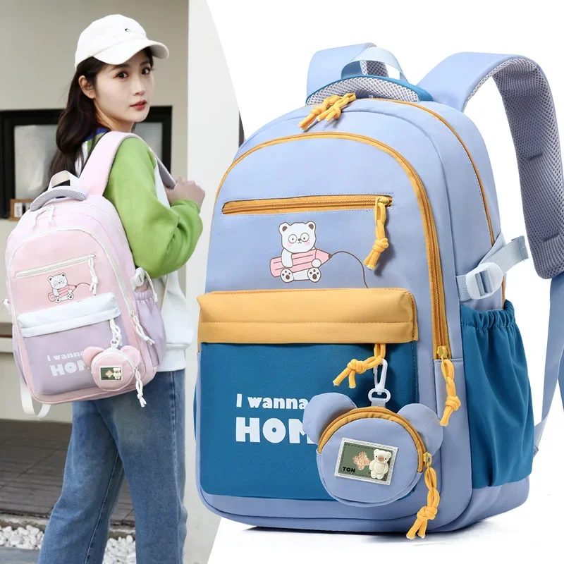 Kids School Bags Casual Daypack for Boys Girls College Bookbag Waterproof  School Bagpacks For Teenagers