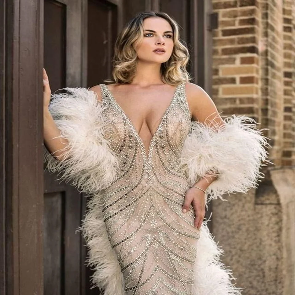 Neotrims Marabou & Struzzo Piuma Boa Pelliccia Sciarpa, Per Festa - Foto 2