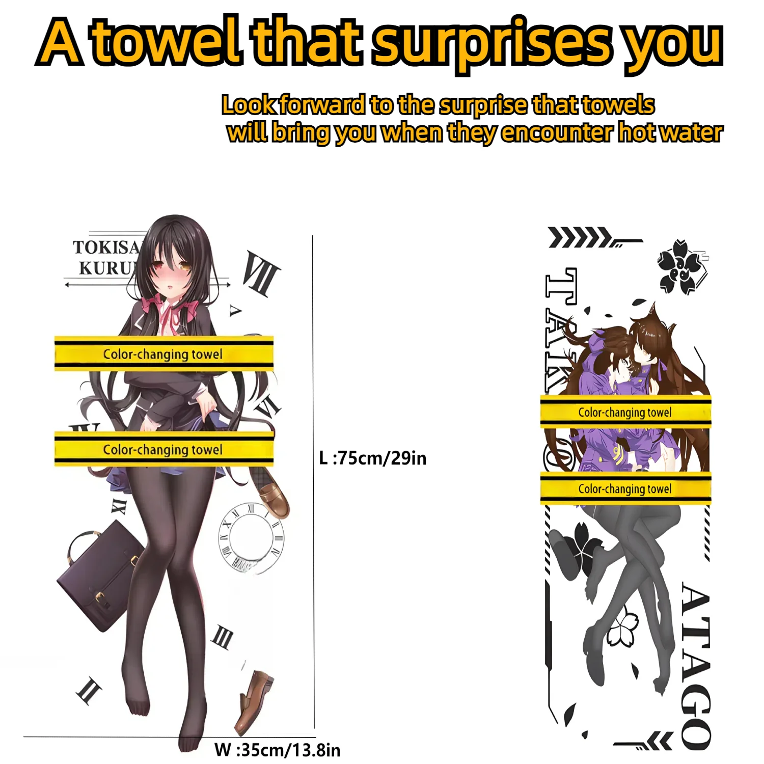 Towel Changes When Exposed to Warm Water Keeps You Pleasantly Surprised Home Bathroom School