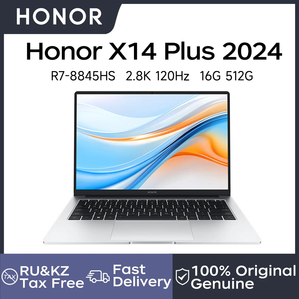 HONOR-Laptop-MagicBook-X14-Plus-2024-14-2-8K-120Hz-AMD-Ryzen-R7-8845HS ...