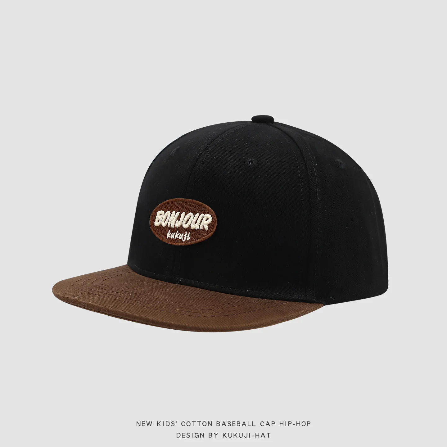 MiniAinis Baseballmütze für Mädchen und Kinder, 54 cm, 3–8 Jahre, Sommer-Sonnenhut für Kinder, Jungen, Cartoon, Hip-Hop, Streetwear, Kleinkinder, verstellbare Kappe – Detail 8