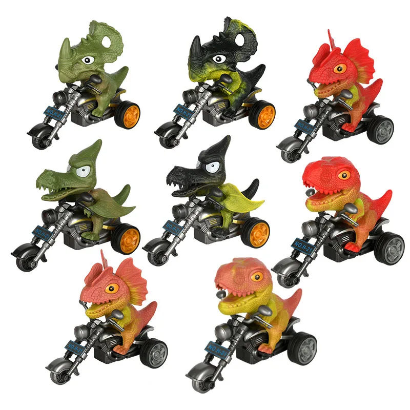 

New dinosaur motorcycle toy children's car simulation Tyrannosaurus rex locomotive boy