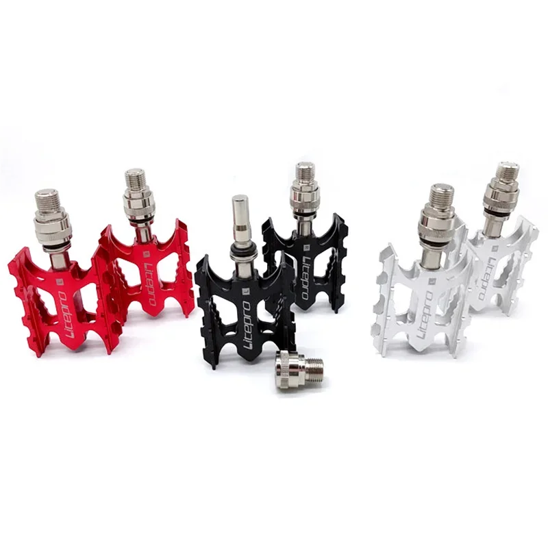 

Litepro MTB Quick Release Pedal LP F-116 Folding Bike Ultralight Aluminum Alloy Bearing Pedals