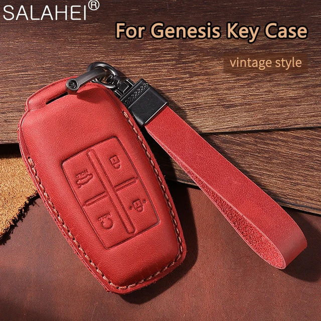 1set Rhinestone Decor Keychain & Car Key Case Compatible With Hyundai, Key  Fob Cover