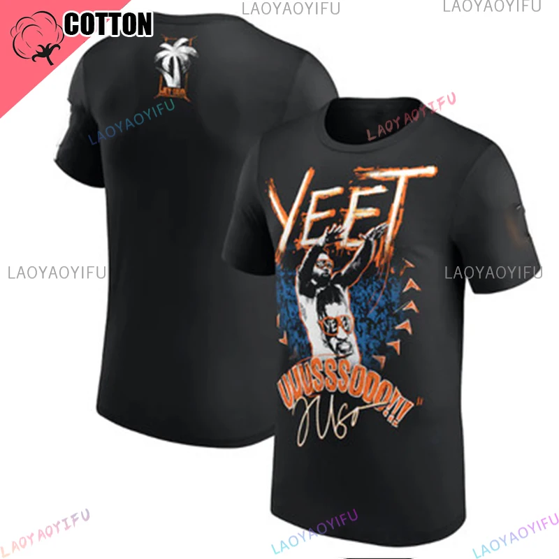 WWE ジェイ・ウーソ4 LETTERS ONE WORD Tシャツ Lサイズ WWE ジェイ・ウーソ4 LETTERS ONE WORD Tシャツ Lサイズ - メルカリ