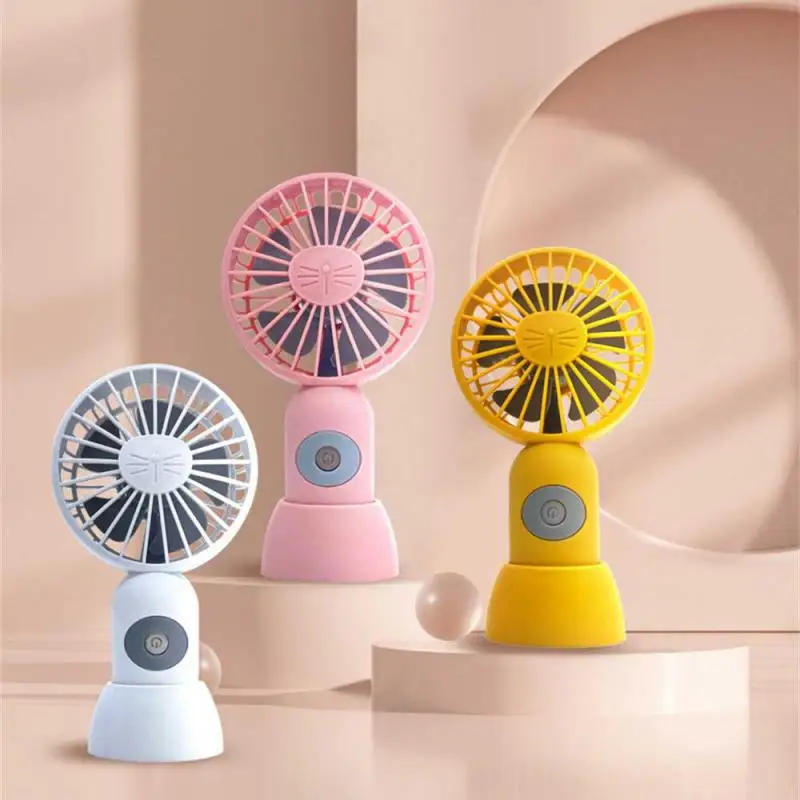 

Mini Fan White Mini Mute Usb Charging The New Cooling Appliances Handheld Small Fan 500mah Portable Cooling Fan Small Fan Fan