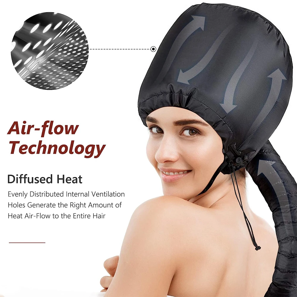 Warm air bonnet cap hair bonnet dryer 1Pc Hair Dryer Bonnet Hood