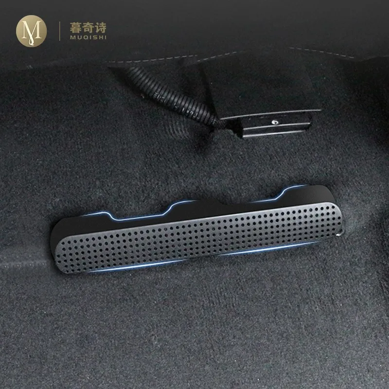 Per Porsche Macan 2020-2023 Car Interior Air Conditioning Vent Cover Protettiva Vent Cover Sedile Posteriore Accessori Antipolvere Refit
