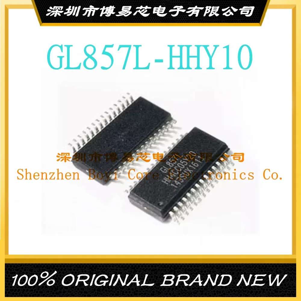GL857L-HHY10 GL857L SSOP28 pin patch card reader HUB2.0 chip interface chip 10pcs lot mfrc500 mfrc500 01t sop 32 non contact card reader chip new original in stock