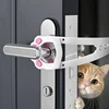 Pet Fence Cat Entrance and Exit Door Ventilation Cat Entrance and Exit Door Cracks Artifact Bedroom Without Hole Punching