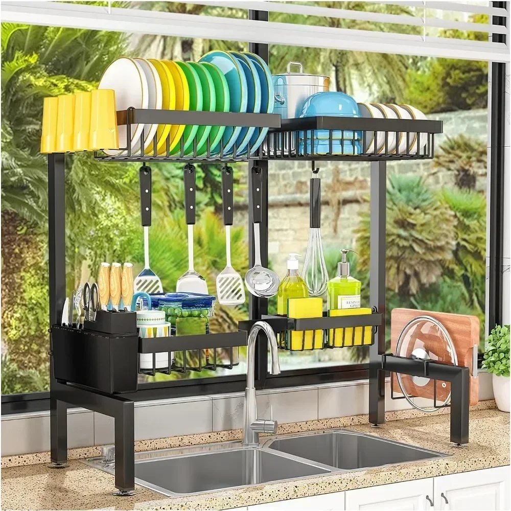 Over The Sink Rack, Fits All Sinks, Adjustable Dish Drying Rack, Dish Drying Rack Above Kitchen Sink, Easy Installation 5