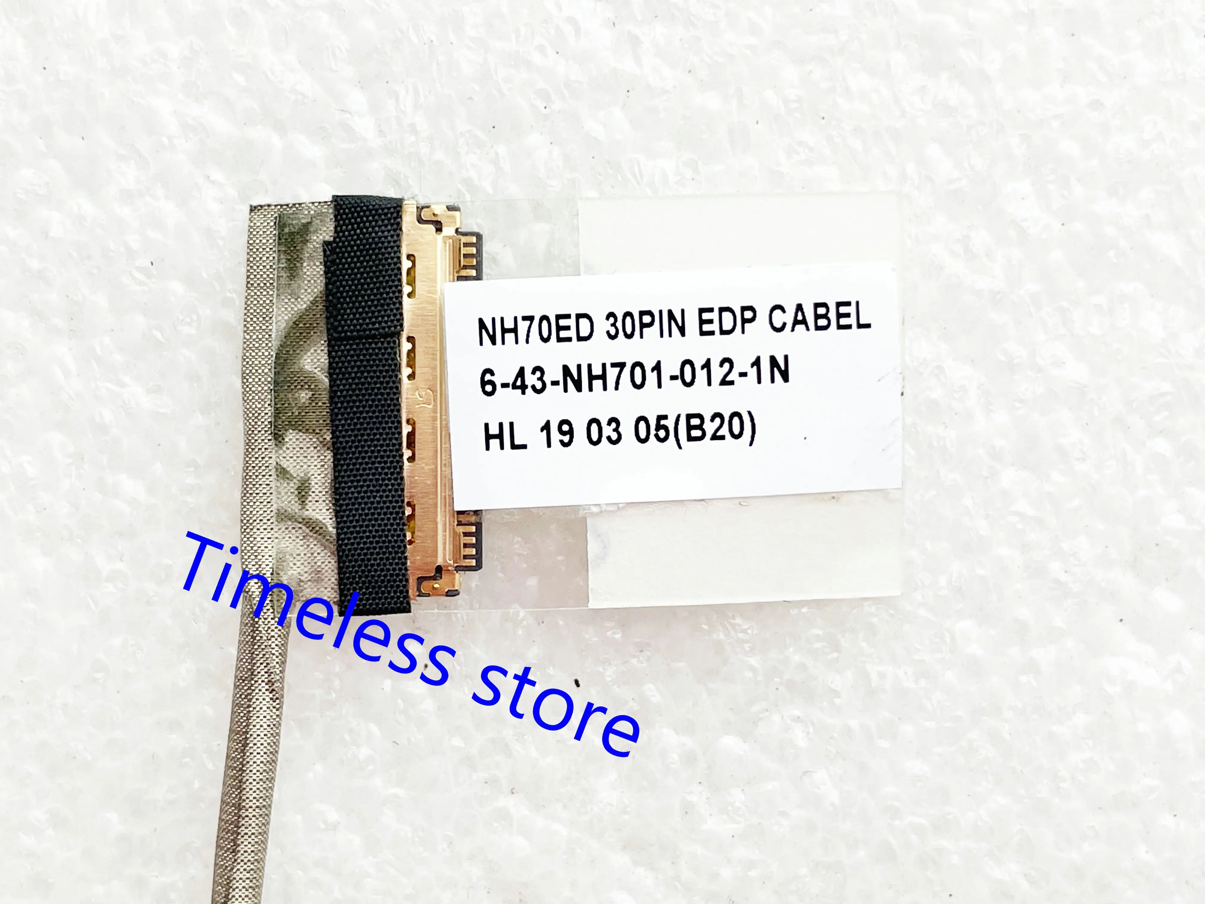 Clevo NH70ED led lcd lvds cable 6-43-NH701-012-1N 30pin