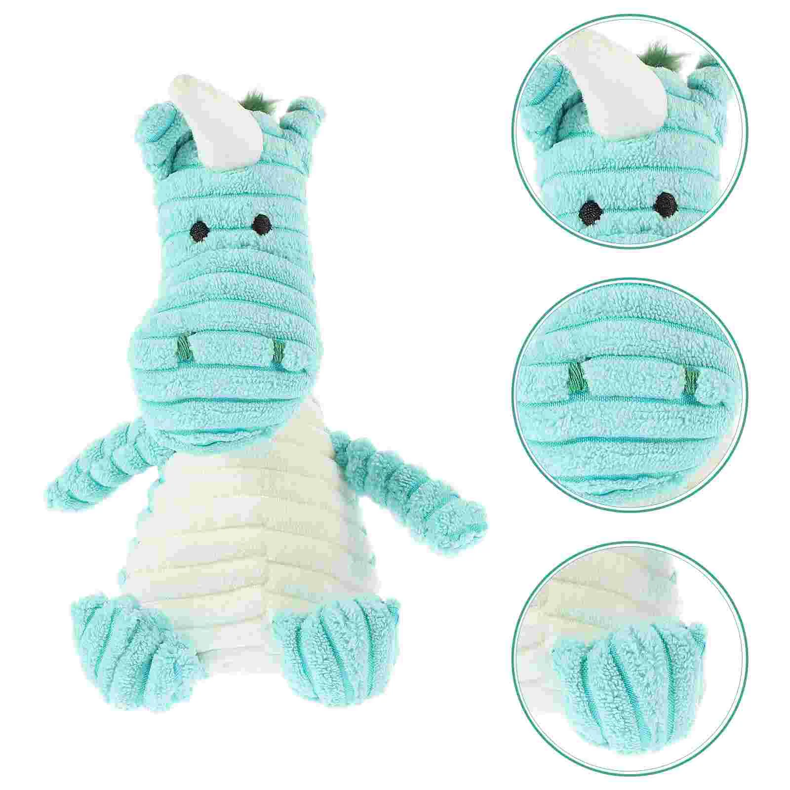 

Plush Chew Toys for Dogs Squeaky Small Bite Animal Shaped Puppy Puppies Stuffed