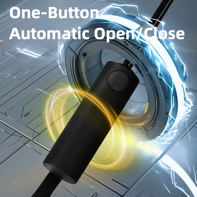 Windproof Automatic Umbrella 112 Reinforced Fiberglass Ribs, Stormproof UV 50+ for Men Women, Compact Folding Sun Rain Umbrellas (v1.12.4) - Image 4