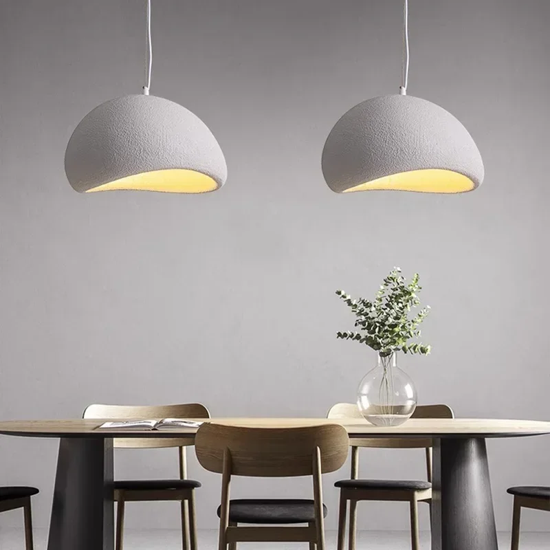 Modern Wabi Sabi Led Pendant Light For Living Room Home Decorations Dining Bedroom Chandelier Loft Hanging Lamp Lustre Fixtures Pendant Lights Pendant Lamp Chandelier Lighting Vintage Pendant Lights