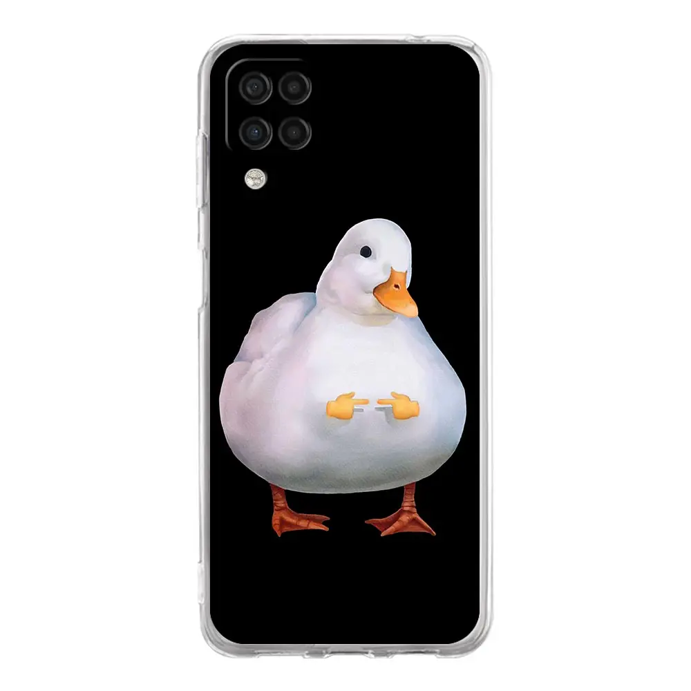 Cartoon Doubt Duck Phone Case Cover