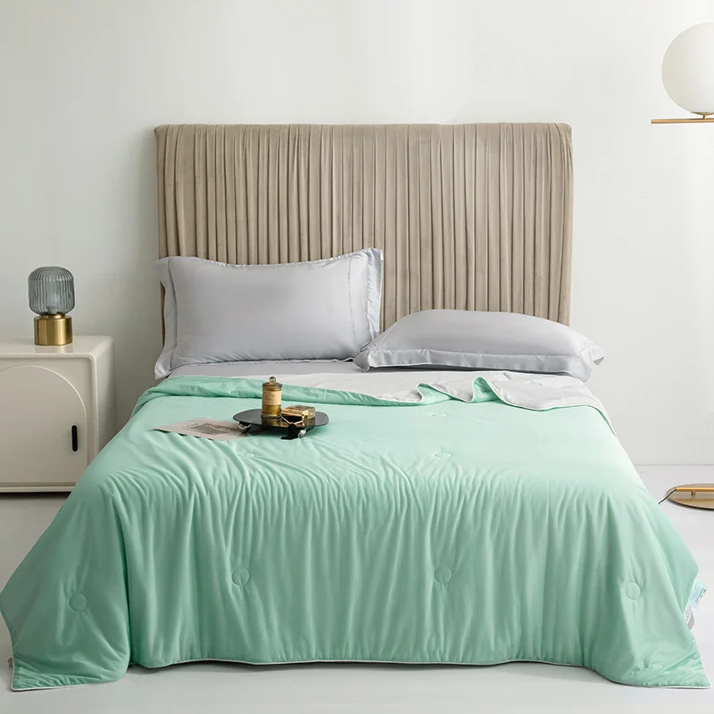 High Quality Cooling Blankets Smooth Air Condition Comforter Lightweight Summer Quilt with Double Side Cold  Cooling Fabric 12