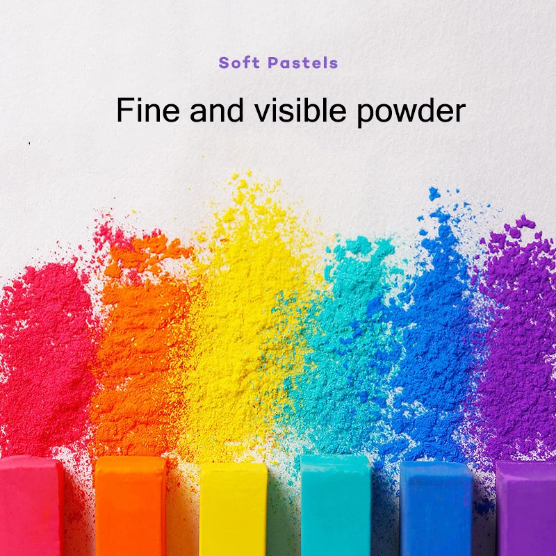 Painting Crayons Soft Pastel Art Supplies Chalk Color Crayon Brush Stationery for Students 12/24/36/48/72Colors/Set