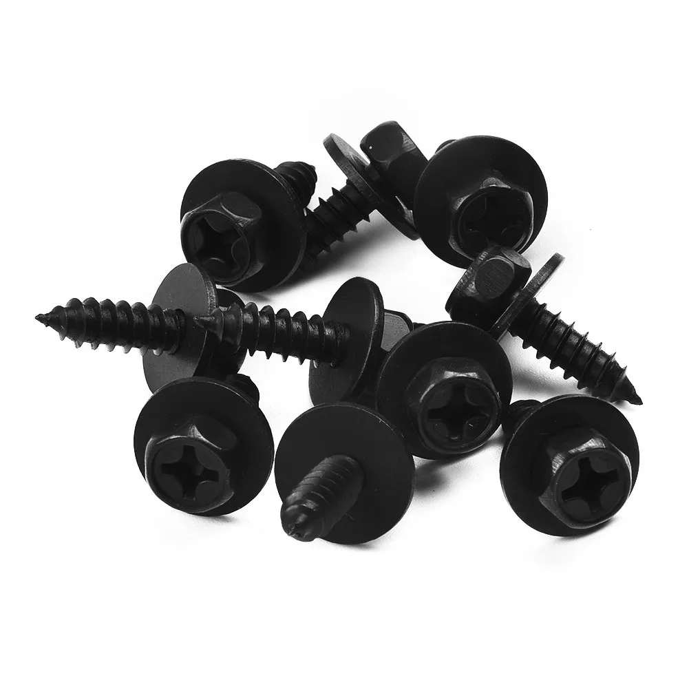 

Car Bumper Fender Fasteners Clip For Toyota Bumper Fender Splash Seal Shield Rivet Clip Bolt Screw Fastener Universal Accessory