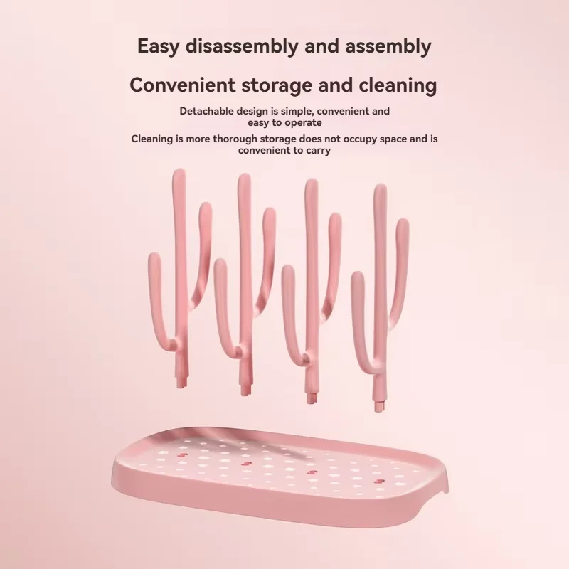 Baby Bottle Drain Rack Convenient Drying Rack Hanging Drainer Baby Water Cup Drying Bracket