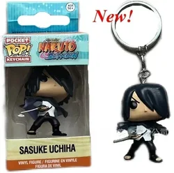 Funko Pocket Keychains Naruto Series: 22 Styles Anime Action Figures featuring Iconic Characters (Sasuke uchiha)