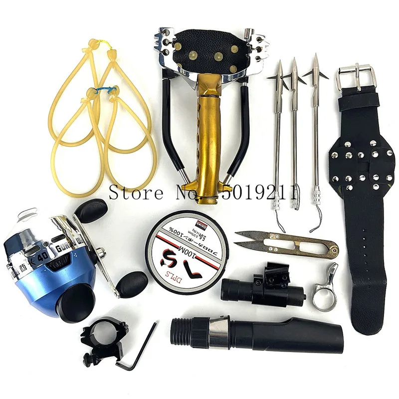 Professional New Powerful Slingshot Shooting Fish Dart Hunting Fishing Laser Outdoor Sling Equipment |