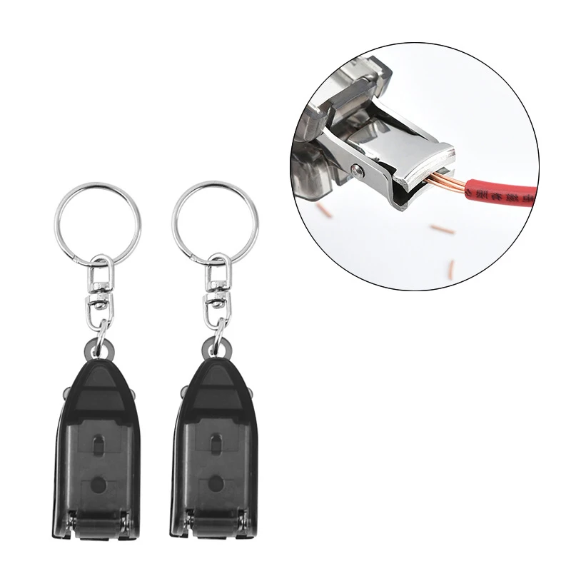 Mini Nail Clipper Nail Accessories And Tools Manicure Scissors Keychain Fingernail Portable Clippers With Files Home Gift