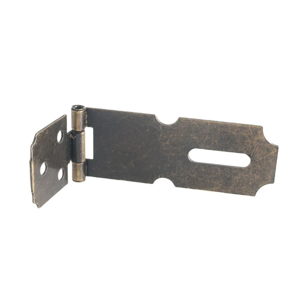 Starožitný bronz brána dveře zamknout padlock mini svorka anti krádež petlice skoba depo závora domácnost okno záruka nábytek hardware