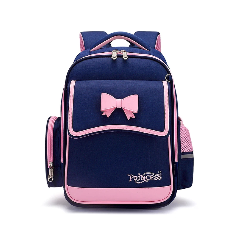Backpack For Elementary School Girl Waterproof Oxford Cloth Pink Sac