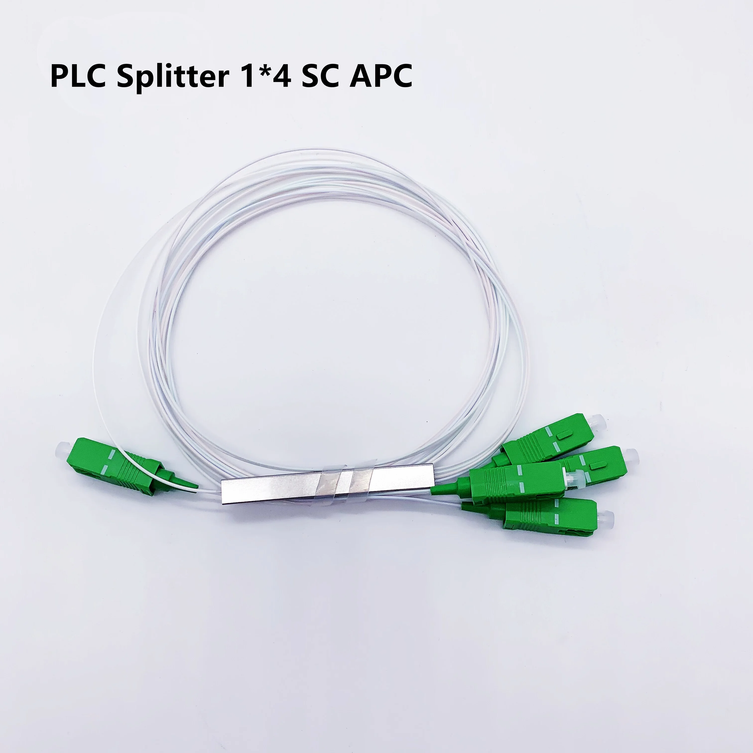 5PCS FTTH 광섬유 APC 커넥터 분배기 1x2 광섬유 튜브 분배기 PLC 분배기 1x2 1x4 1x8 1x16 1x32 분배기