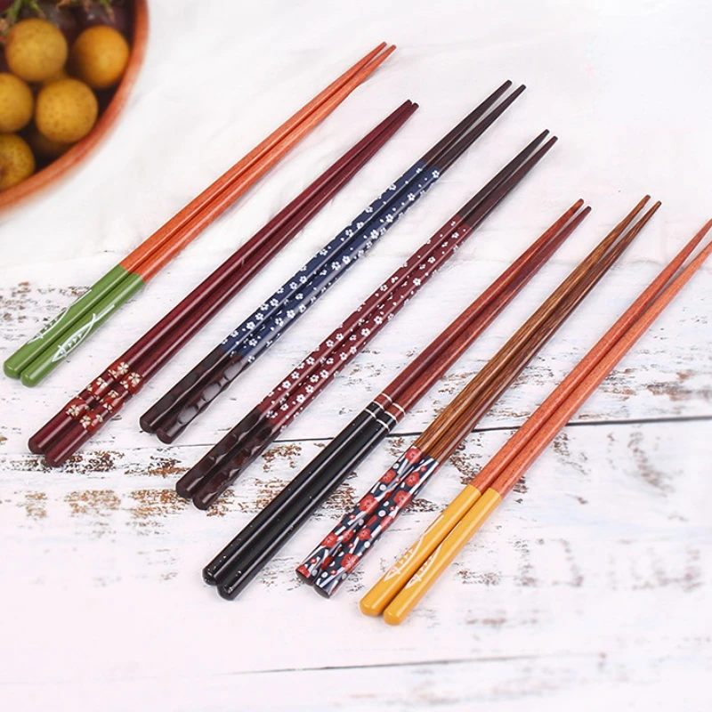 

5 пар, деревянные палочки ручной работы в японском стиле
