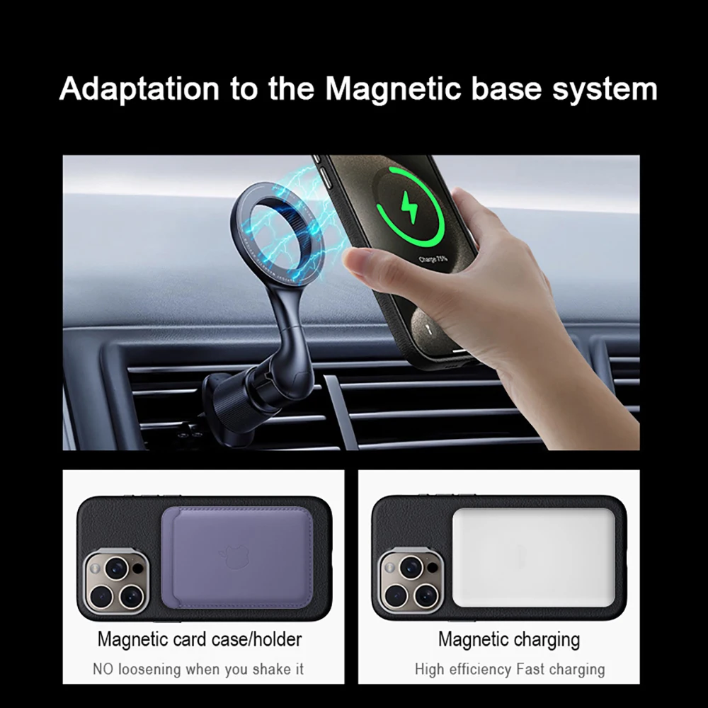 마그네틱 전화 케이스 iPhone 15 시리즈 67mm 마그네틱 필터 시스템 야외 사진 Magsafe 용 CPL 스타 라이트 블랙 미스트 필터