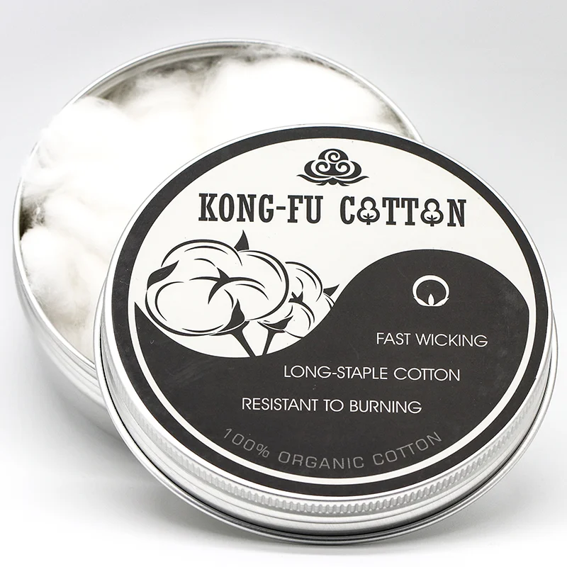 NK 2 x Kong-Fu Cotton Long Fiber Organic Natural Japan Cotton Wick Tasteless 3