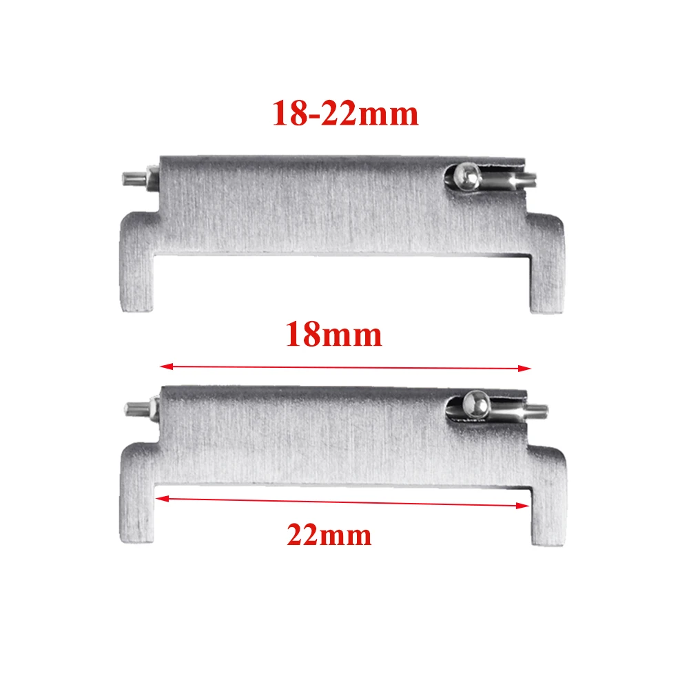 Versatile Quick Release Watch Strap Adapter Pair - Multi-Size Connectors