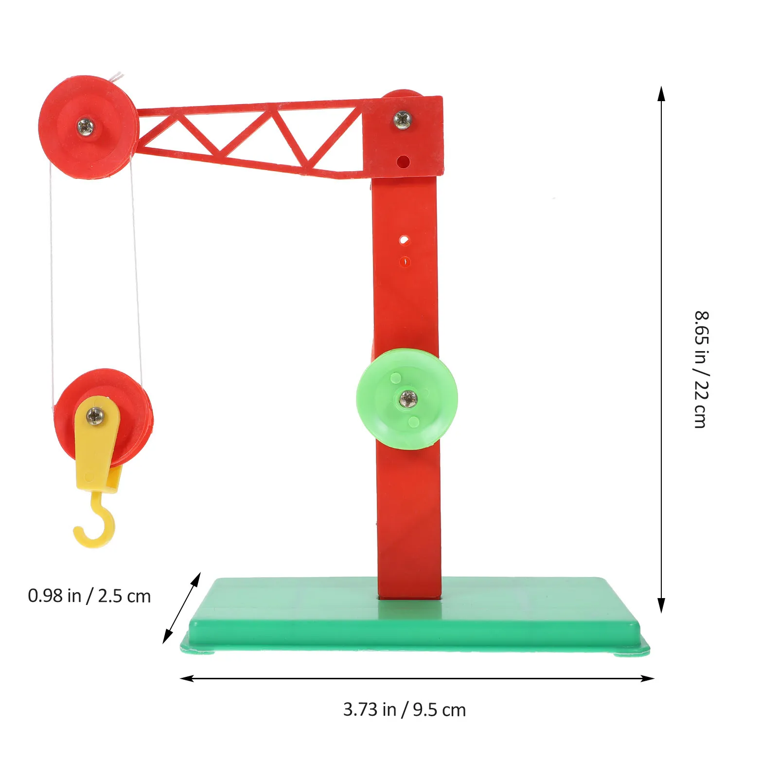 3Pcs 학교 풀리 어셈블리 실험을 위한 교육 교육 키트 조기 학습 물리학 교육