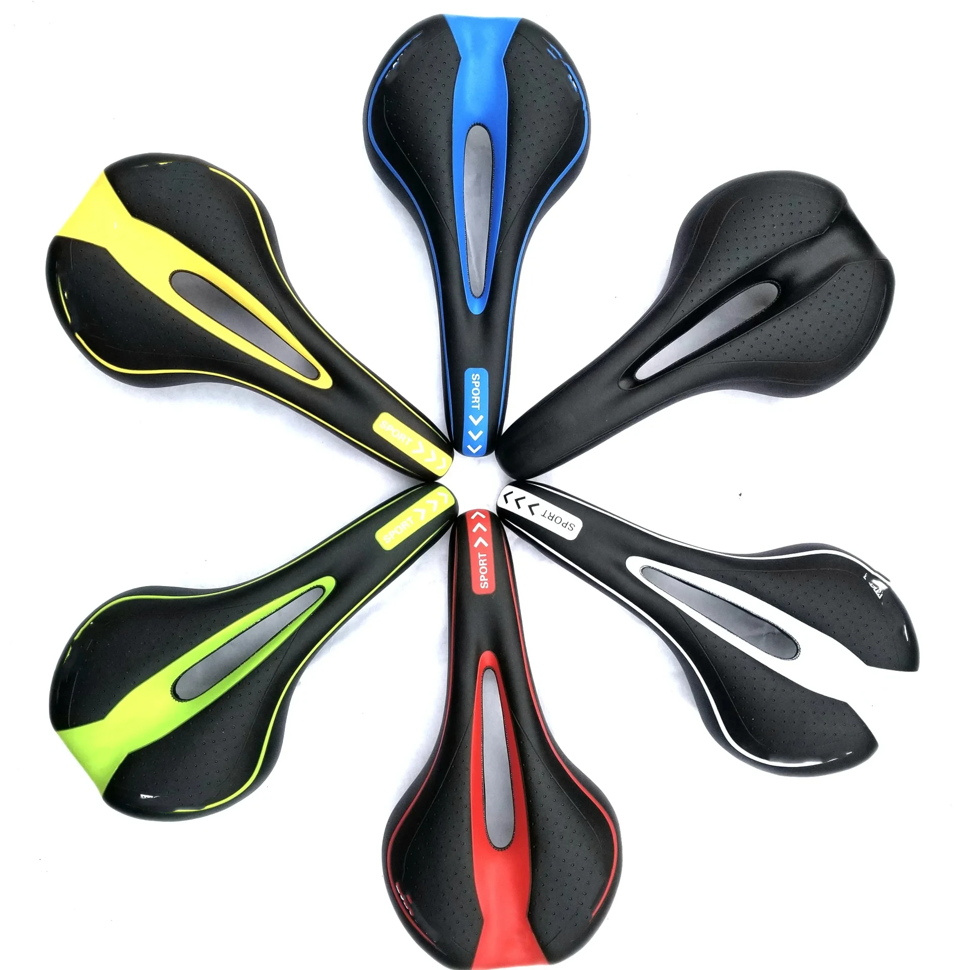 Comfortable Soft Cushion Bicycle Saddle for Men and Women