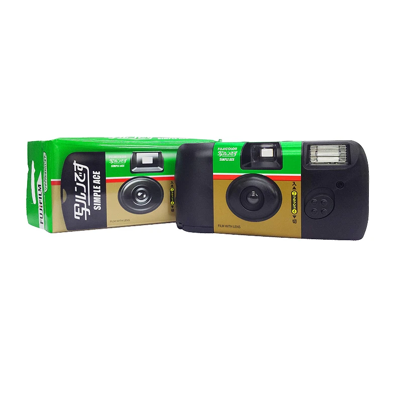 Fujifilm-使い捨てフィルムカメラFuji Simle ace iso 400